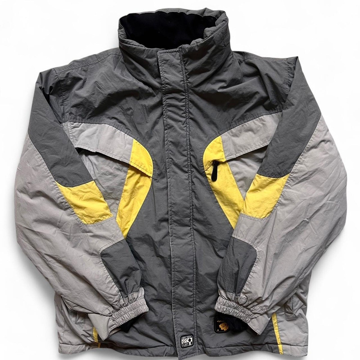 Iguana Performance Aqua-Trail Jacket Mens L/XL Waterproof Gray
