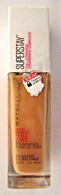Maybelline Super Stay Up To 24H Foundation 130 Buff Beige 1 Fl Oz New Seal Broke