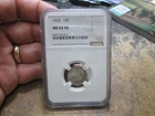 1920 MERCURY DIME NGC MS62 FULL BAND UNCIRCULATED CONDITION