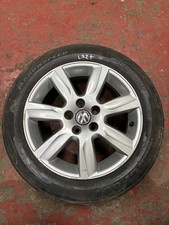VW POLO M6R MK5 15" ALLOY WHEEL & TYRE LOSES AIR 6R0601025D 6J ET40 185/60/R15
