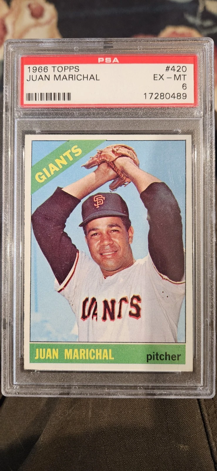 Deal for 1966 Topps - Juan Marichal #420 PSA 6