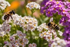 50+ Alyssum Seeds - Paletta Mix (Lobularia Maritima) beautiful low-growing plant