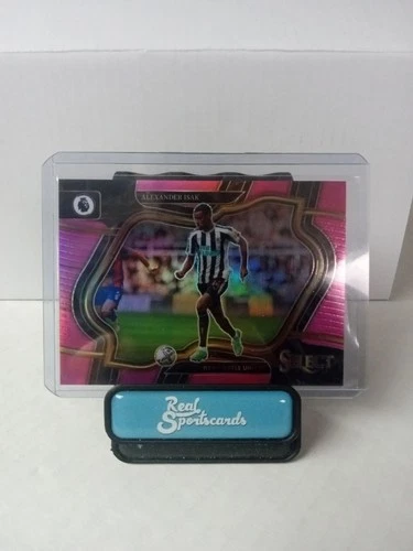 2022-23 Panini Select Premier League Alexander Isak Pink Prizm Field Level /99