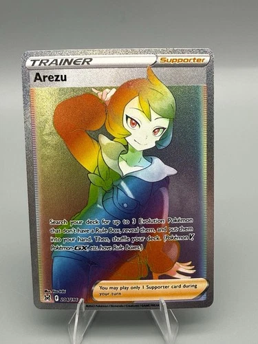Pokémon TCG Arezu 204/196 Lost Origin Sword & Shield SECRET RARE TRAINER NM