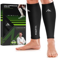 Compression Calf Sleeves 20-30mmHg Men Women Socks Running Travel Nursing