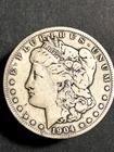 Very Rare, 1904-S, $1, Morgan Silver Dollar, Very Good to Extra Fine Condition