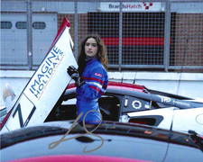 * ASHA BANKS * signed 8x10 photo * MY FAULT: LONDON * COA *