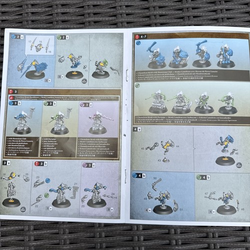 10 Hunters of Huanchi + 3 terrawing + cards Warhammer warcry Seraphon Painted - Picture 21 of 23