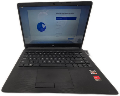 HP 14-dk1xxx Notebook AMD Ryzen 3 8GB RAM 128GB SSD Windows 11Home
