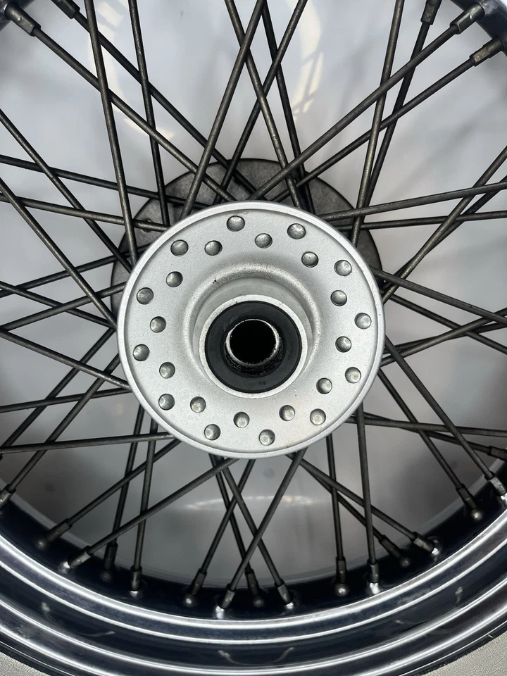 2006 - 2016 Kawasaki Vulcan 900 Classic VN900 aro de roda traseira reto 15X4.50 - Imagem 3 de 4