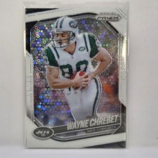 2025 Panini Prizm - Wayne Chrebet #295 White Disco Prizm New York Jets