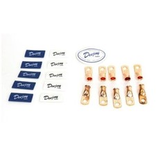 Deejay LED TBH4GA10BLUEWHIT 10 Pack 4 Ga Blue And White Tube