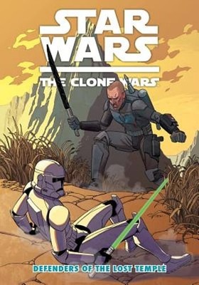 Star Wars the Clone Wars: Defenders of the Lost Temple by Justin Aclin: Used