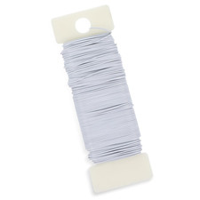22gauge Floral Wire 38yards White Metal Wire Flexible 38 Yards