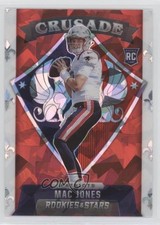 2021 Panini Rookies & Stars Crusade Red Ice Prizm Mac Jones #CR-24 ni4