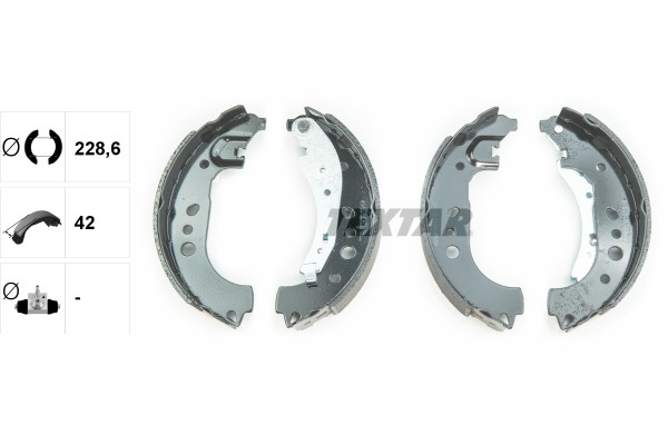 Bremsbackensatz FÜR Renault Twingo III (Bcm , BCA ) - Textar 91081700-image