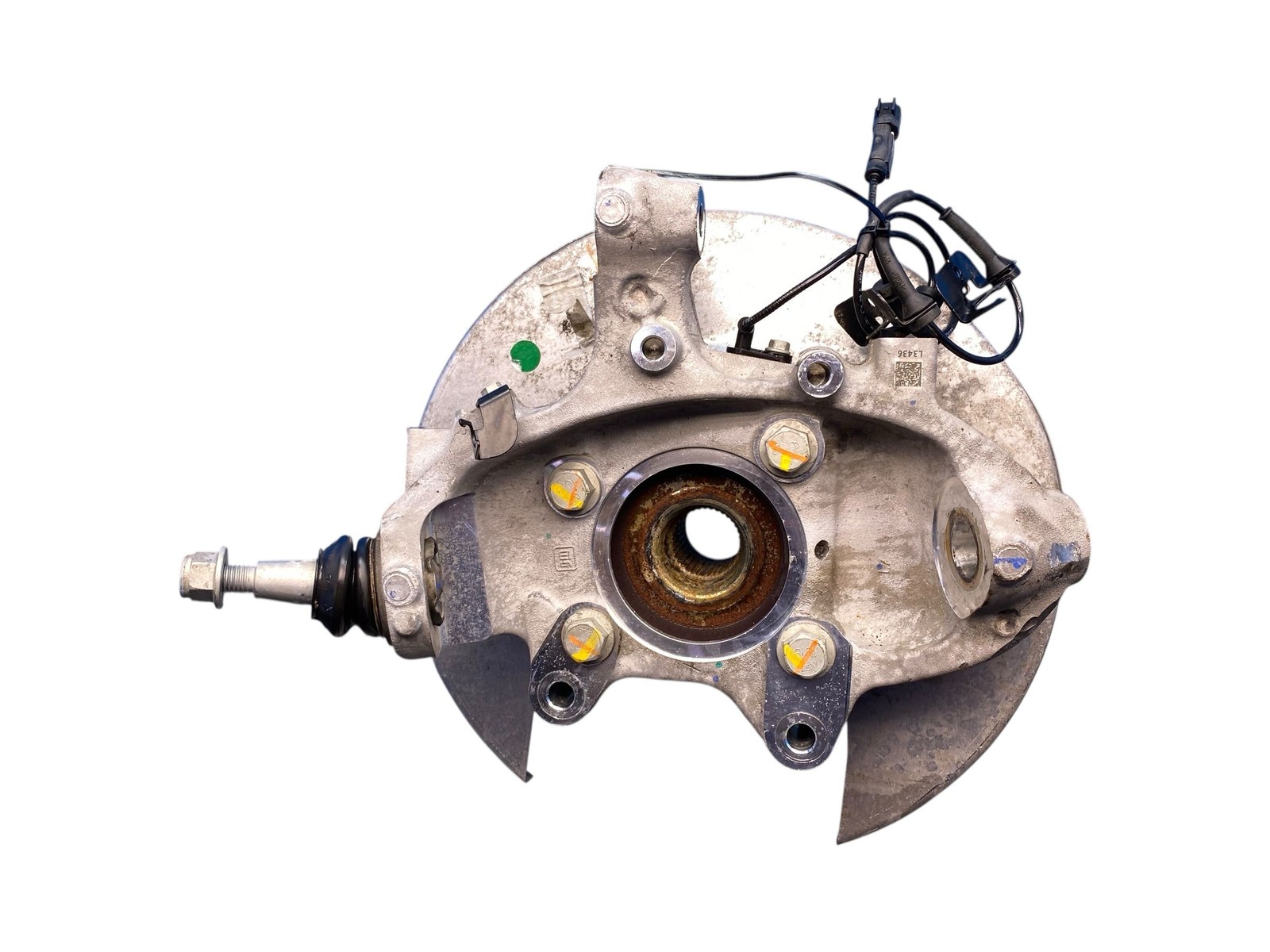 2025 GMC SIERRA EV DENALI EV EAWD REAR LEFT SPINDLE KNUCKLE WHEEL HUB *1K*