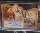 2026 Leaf Metal Presidents' Day Audi Crooks Mount Rushmore Gold Shim AUTO RC 1/1