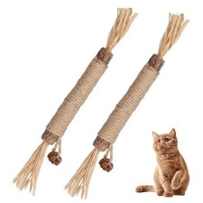 Katzenminze Sticks - Kauspielzeug für Katzen, 2 Stück, ca. 22 cm