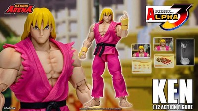 Storm Arena Street Fighter Alpha 3 Ken Pink Ver. TOYCO Exclusive 1