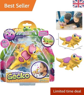 Animagic Let's Go Gecko gelb - Der ultimative interaktive Freund für Kinder 5+