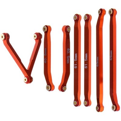Aluminum Alloy High Clearance Pull Rod for 1/24 Axial SCX24 90081 B17