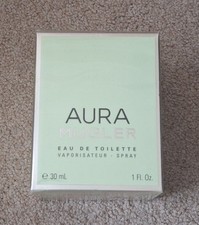 Image of Thierry Mugler Aura 30ml EDT. Factory Sealed. Rare And Discontinued. Lovely Gift