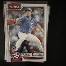Topps 2026 Baseball Series 1 Shinnosuke Ogasawara Nationals Rookie #32