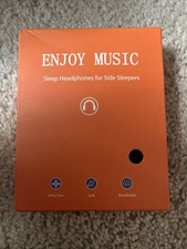 Bluetooth Sleep Headphones, Ultra-Thin HD Stereo Speaker, Wireless Earphones