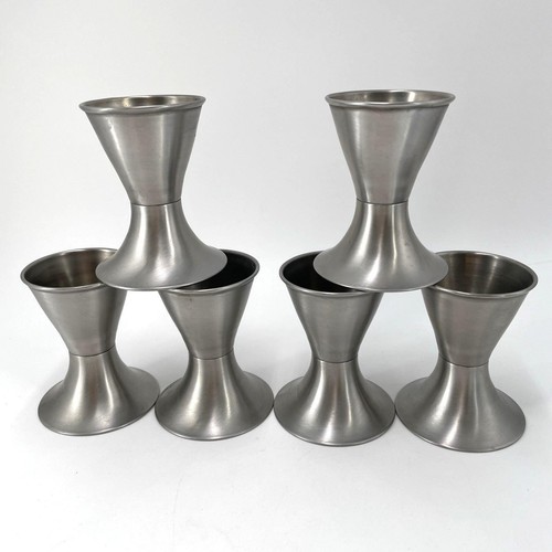Solo Soda Fountain Paper Cone Holders x6  Stainless 50s Diner Atomic Mid Century