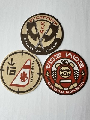 Disney Park Star Wars Galaxys Edge Oga s Cantina Set of 3 Coasters New