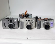 Canon PowerShot G1 G2 G3 P&S 3x Cameras Parts AS IS Digital Point and Shoot