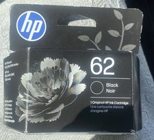 Genuine HP 62 Black Ink Cartridge C2P04AN Original Exp - Feb 2028