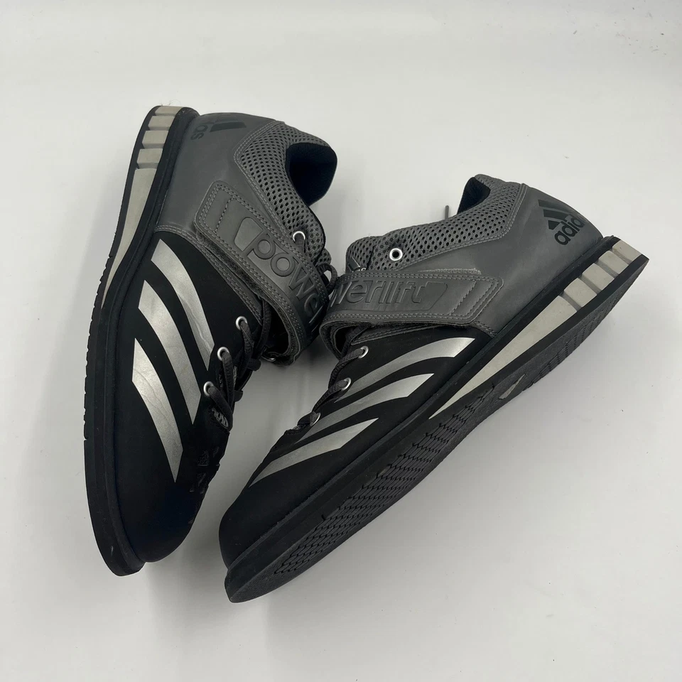 Adidas Powerlift 3.1 Zapatos de Levantamiento de Pesas Negro Rojo Correa AQ3338 - Talla 9.5 Foto 3 de 4