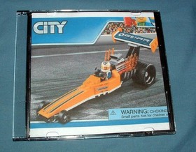 TOWN: CITY, DRAGSTER TRANSPORTER SET 60151 - LEGO - 2017 - USED