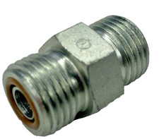 Parker ORFS Union Male -6 Dash 6 Size to Male -6 Dash 6 Size Zinc