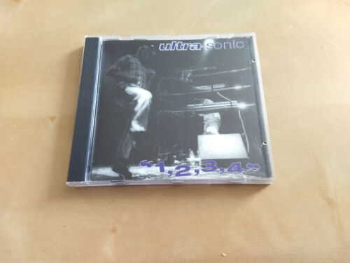 Ultra-Sonic – 1,2,3,4 - Single CD 1995 Happy Hardcore Techno Gabber Thunderdome - Afbeelding 1 van 3