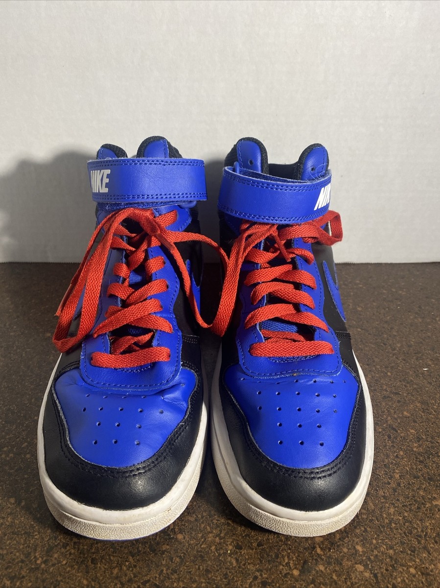 Nike Court Borough Mid GS Basketball shoes DM8872 001 size Youth