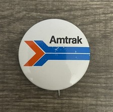 Vintage 1970's Amtrak Pinback Button