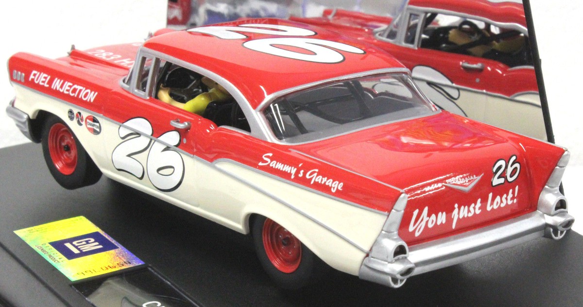 1/18 MATTEL 1957 Chevrolet Bel Air Drag Racer pièce # 21356 PAS DE