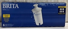 6 Pack Genuine BRITA Pitcher Standard Replace...