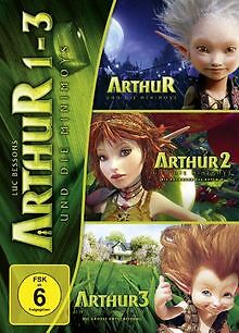 Arthur und die Minimoys 1-3 [3 DVDs] von Luc Besson | DVD | Zustand gut