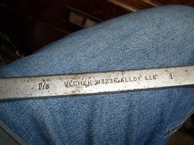 VINTAGE VLCHEK W3236   1'' x 1 1/8''- OPEN END WRENCH - MADE IN USA