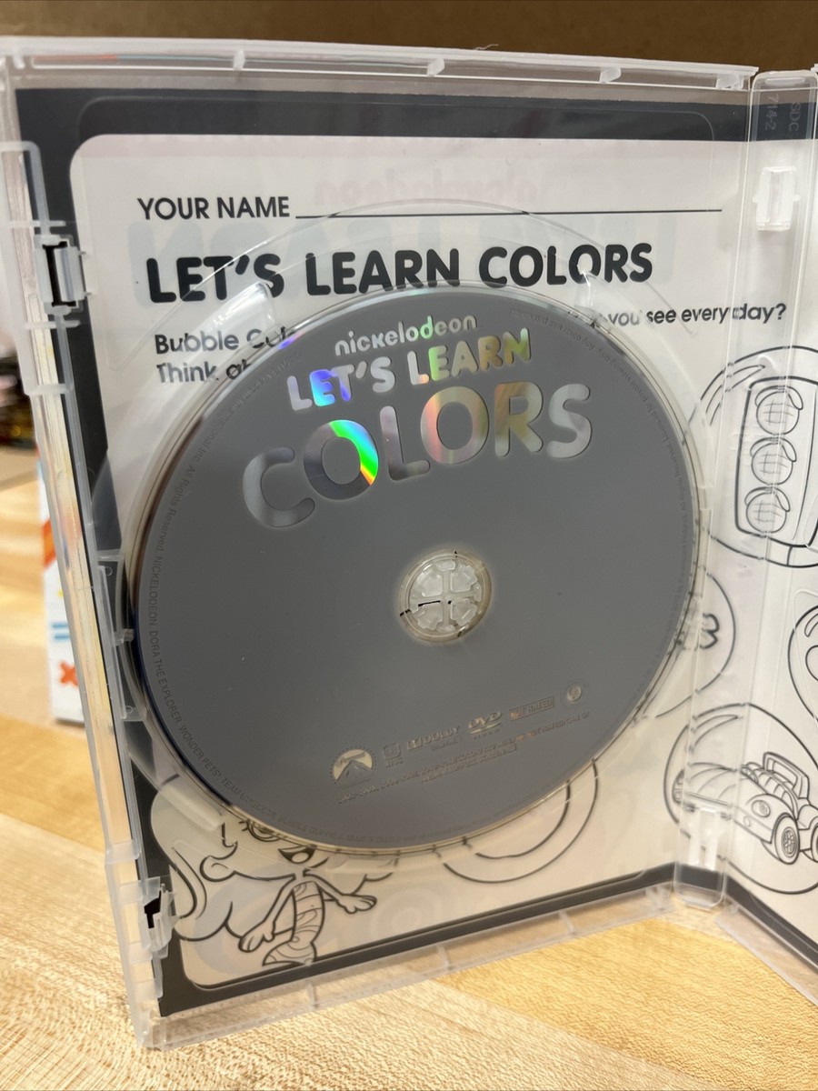 Nickelodeon Lets Learn Colors Dvd Buy & Watch Nick Jr.