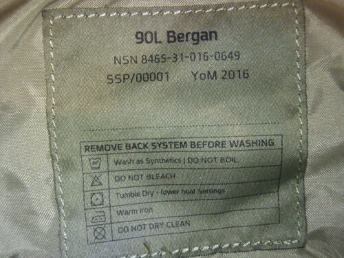 British Army Military Issue, 90 Litres Bergen/Rucksack/Backpack, Virtus, MTP, - Foto 8 di 8