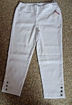 Elegante Fair Lady 7/8 Stretch Schlupfhose Mod.Trento, Gr. 38, weiß, Neu 6T6