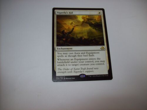 Sigarda's Aid x1 Eldritch Moon Magic the Gathering MTG NM Free Ship & Tracked