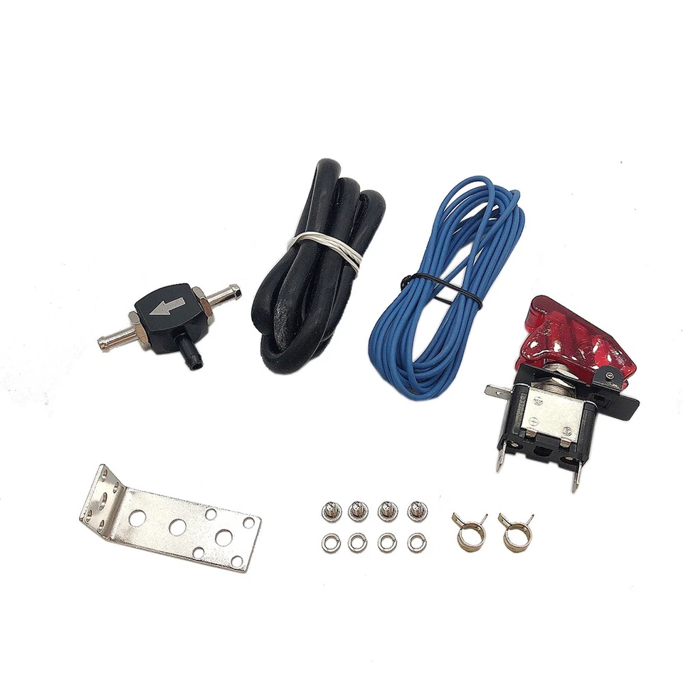 Smart  Adjustment Dual Stage Manual Boost Control Kit W/Switch 1-30PSI MBC Blue - Image 4 of 4