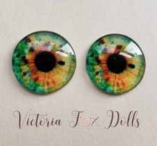 Blythe Doll Eyechips Multi Realistic Eye Chips 14mm Custom Furby Ooak Blythe Bjd