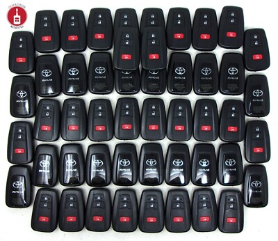 Lot of 50 OEM Toyota RAV4 Remote Keyless Entry Smart Keys Used Bulk HYQ14FLA